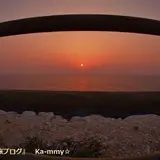 夕日の広場