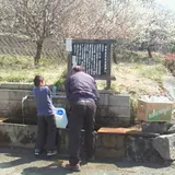 大渡水汲み場　道志村