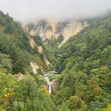 姥湯温泉駐車場