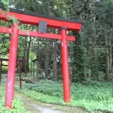 漆山神社（矢葺明神）・明神岩