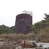 石灰石貯蔵タンク