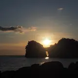 円月島