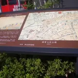 大阪中之島久留米蔵屋敷絵図