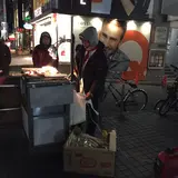 ホットドック路上