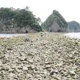 三四郎島のトンボロ