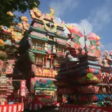 能代七夕「天空の不夜城」