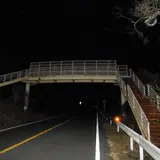 日本平パークウェイの歩道橋