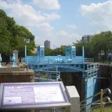 淀川大堰左岸