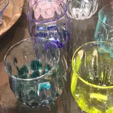 glass Art Blue Moon