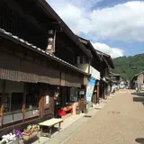 岩村町の古い町並み