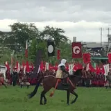 米沢上杉まつり 川中島合戦場