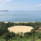 銭形砂絵（寛永通宝）