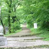 臥牛山（村上城跡）上り口