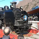 蒸気機関車大樹専用 大型転車台広場