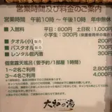 成田の命泉　大和の湯