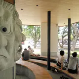 八面大王足湯
