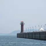高松港玉藻防波堤灯台(赤灯台)