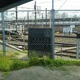 豊橋駅鉄道唱歌石碑