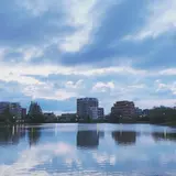 親水溜池(諸岡池)
