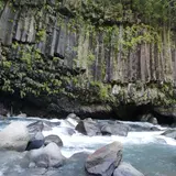 霧島神水峡 柱状節理