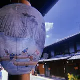 川原町の古い町並み