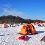 網走湖ワカサギ釣り