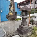 大山道道標（羽根尾通り入口）