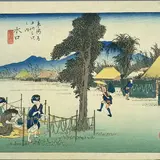 東海道水口宿 水口城天王口跡 案内板