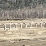 タウシュベツ橋梁展望台