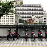 シェアサイクルポート B4-03.桜の散歩道 （晴海トリトンスクエア前）