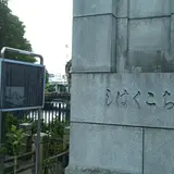 一石橋迷子しらせ石標