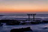大洗磯前神社 神磯の鳥居