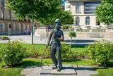 チャーリー・チャップリン像(Statue Charlie Chaplin)