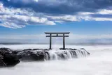 大洗磯前神社 神磯の鳥居