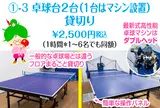 ワンフロア貸切り卓球場_芝公園卓球場プラス