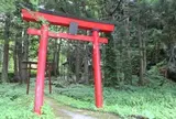 漆山神社（矢葺明神）・明神岩