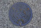 美濃市のマンホール