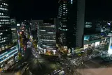 名古屋駅前路面のイルミネーション