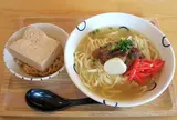 島豆腐と、おそば。真打田仲そば