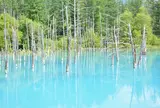 青い池