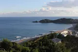 ポンカン山から生見海岸を見る！