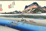 小田原宿  小田原（酒匂川）