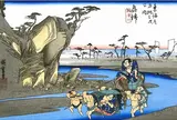 興津宿  興津（興津川）