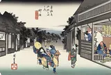 御油宿  御油（旅人留女）