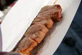 二光堂で牛串を