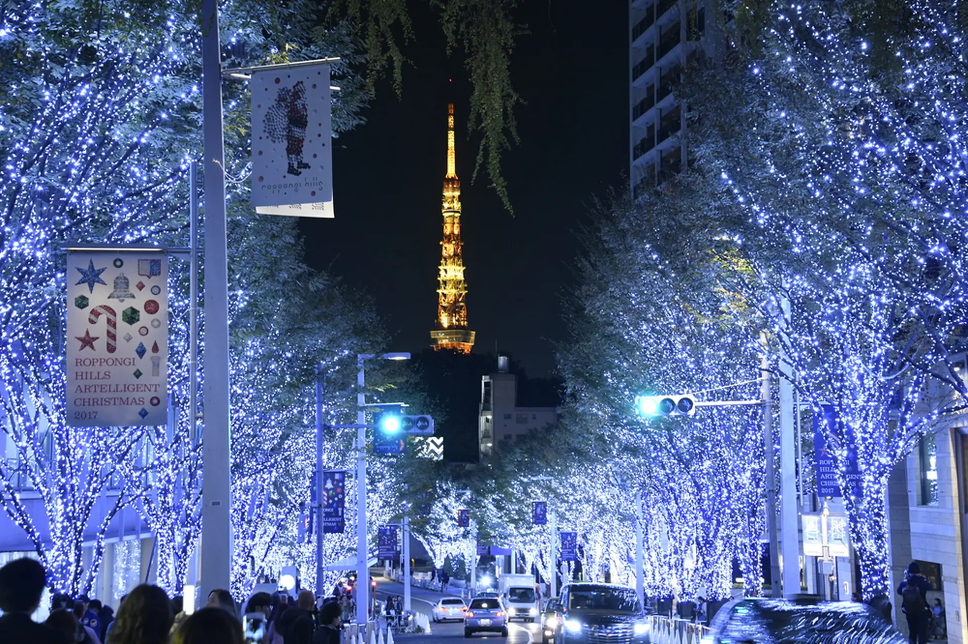 六本木ヒルズクリスマス第1弾！けやき坂イルミは11月上旬より