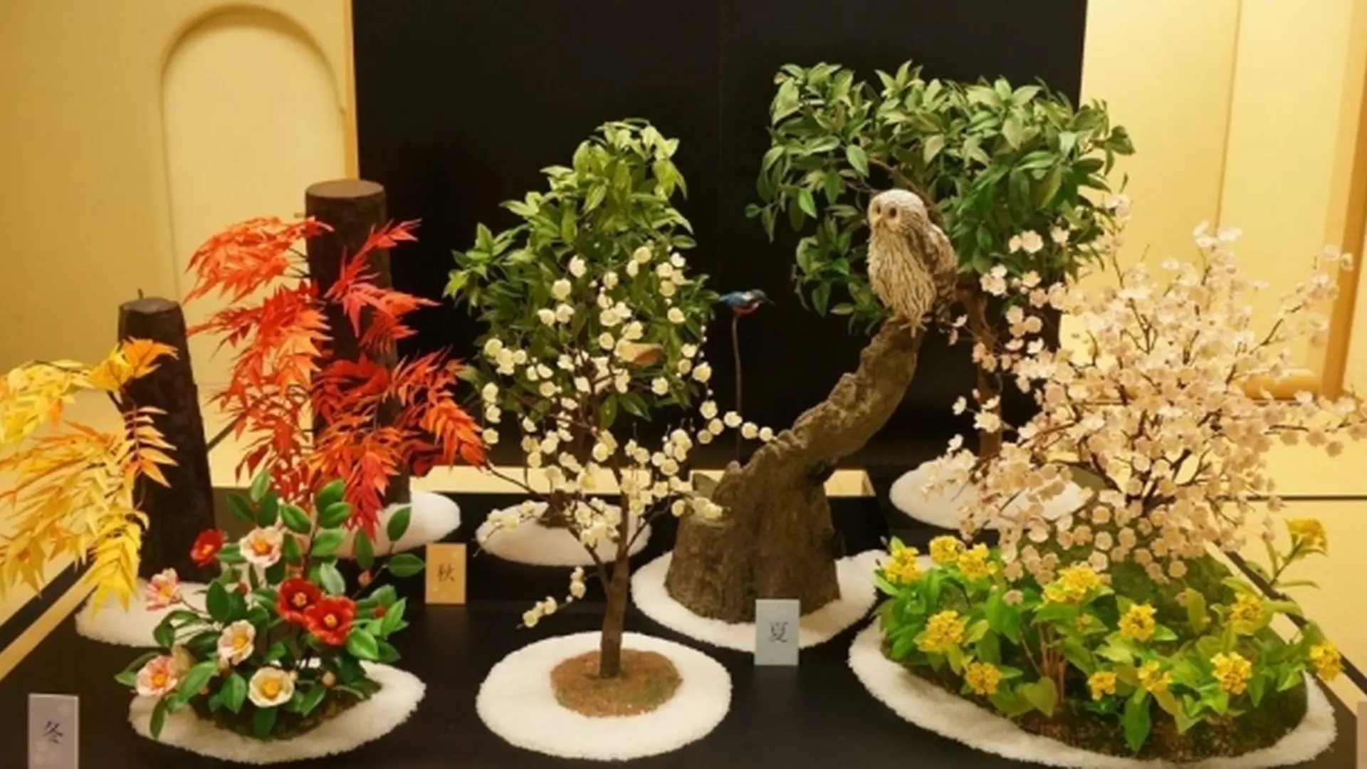 展示会開催！工芸菓子職人による『お菓子でつくる彩色の美 世界の花と