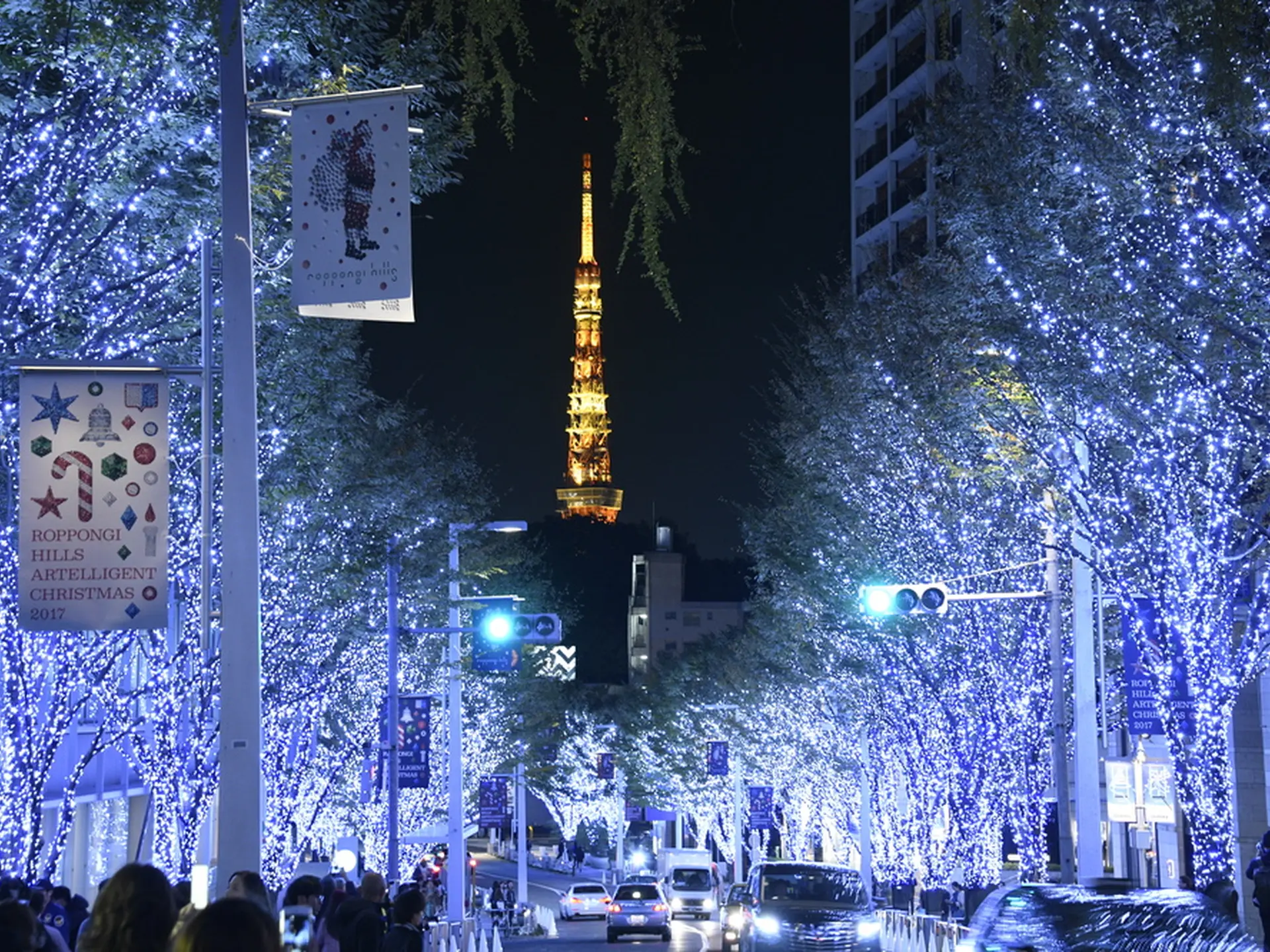 六本木ヒルズクリスマス第1弾！けやき坂イルミは11月上旬より