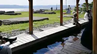 湖畔公園足湯の写真・動画_image_193023