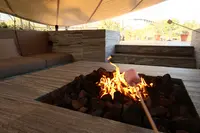 焚火のリビングの写真・動画_image_411178